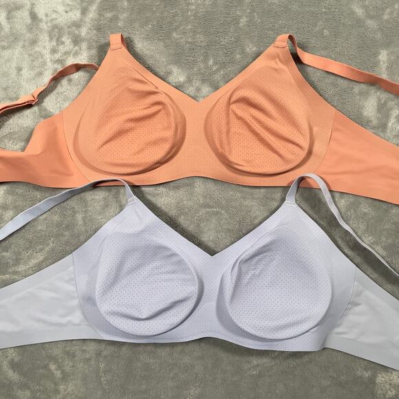 Knix Bra Set of 2 Size 3 Wirefree Padded Comfort Adjustable Convertible - Picture 6 of 10